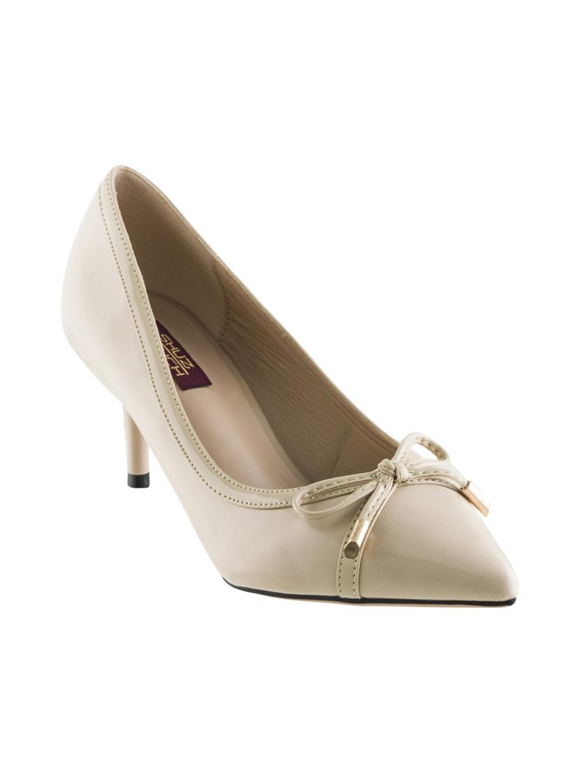 beige slip on pumps - 15973458 - Zoom Image - 1