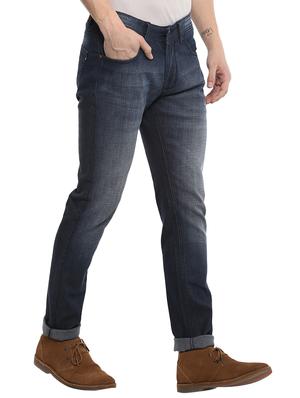blue cotton washed jeans - 15974109 - Standard Image - 2