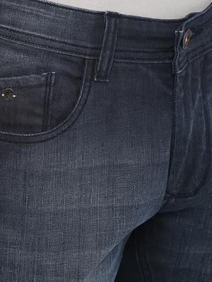 blue cotton washed jeans - 15974109 - Standard Image - 5