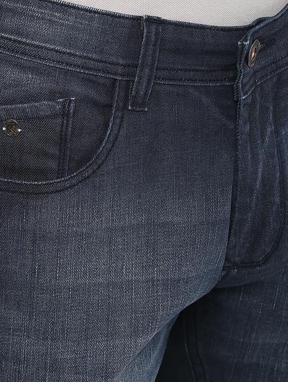 blue cotton washed jeans - 15974109 - Zoom Image - 5