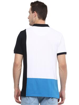 white color block tshirt - 15974123 - Standard Image - 3