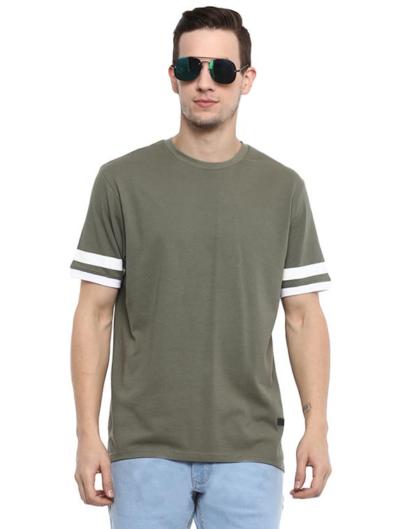 green solid t-shirt - 15974125 - Zoom Image - 1