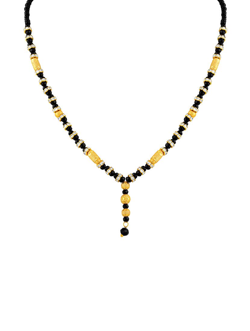 gold beads mangalsutra - 15974369 - Zoom Image - 1