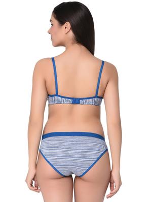 set of 2 lace detail striped and panty set - 15974794 - Standard Image - 4