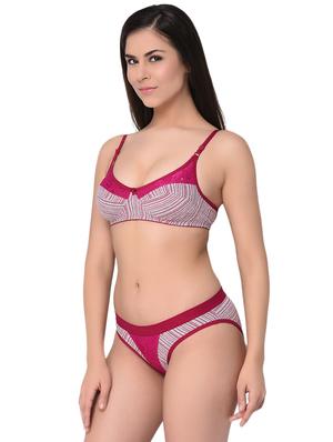 set of 2 lace detail striped and panty set - 15974794 - Standard Image - 6