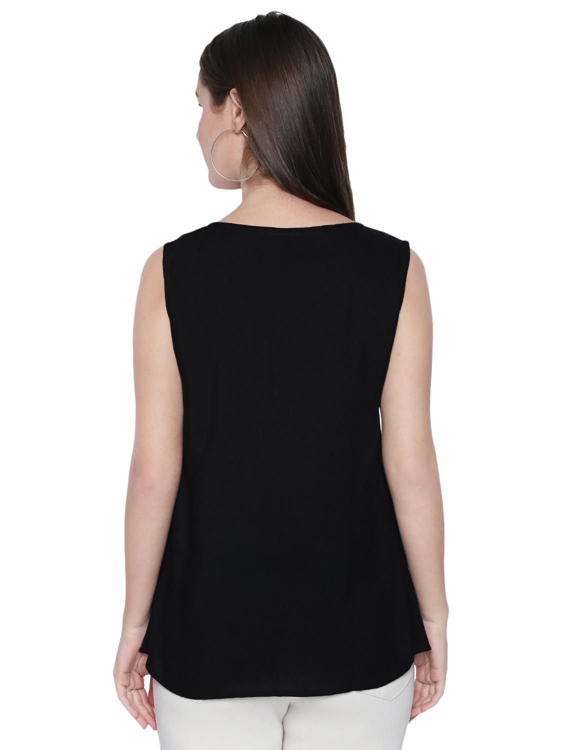 color block pocket patch tank top - 15975031 - Zoom Image - 3