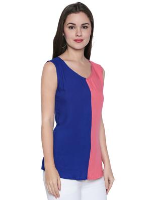 color block tank top - 15975033 - Standard Image - 2