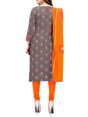 printed unstitched combo suit - 15975265 - Standard Image - 5