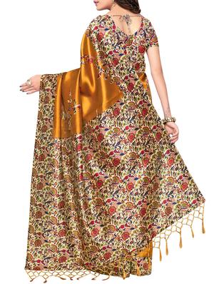 kalamkari mysore silk saree with blouse - 15976146 - Standard Image - 2
