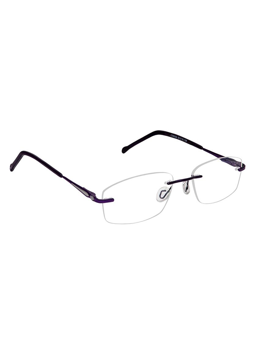 rimless rim rectangle eyeglasses - 15976544 - Zoom Image - 2