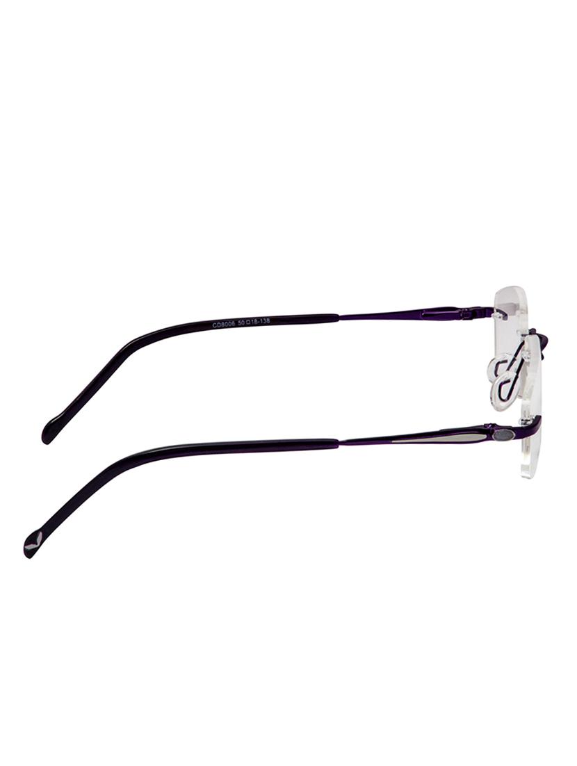 rimless rim rectangle eyeglasses - 15976544 - Zoom Image - 3