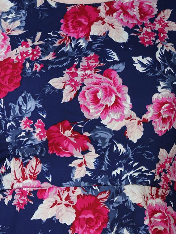 floral flared maxi dress - 15977234 - Zoom Image - 4