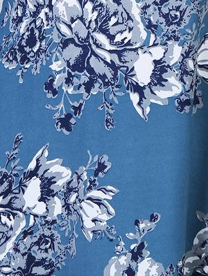 floral flared maxi dress - 15977248 - Standard Image - 4