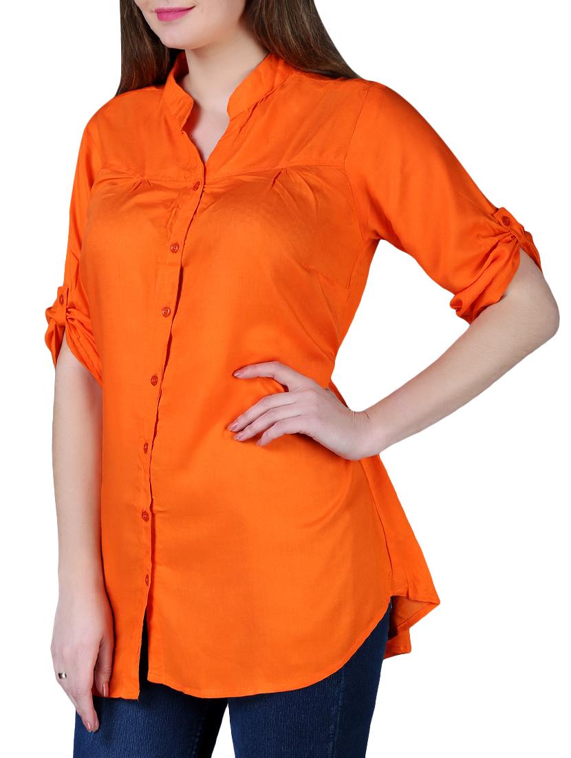 tie back shirt tunic - 15977251 - Zoom Image - 2