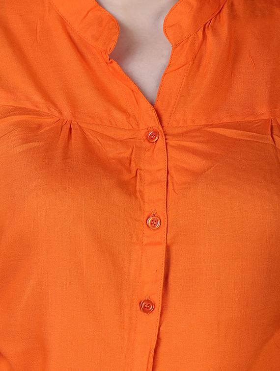 tie back shirt tunic - 15977251 - Zoom Image - 4