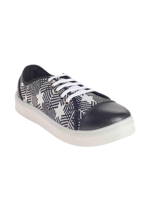 black lace-up sneakers - 15977729 - Standard Image - 1