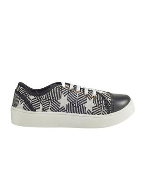 black lace-up sneakers - 15977729 - Standard Image - 2
