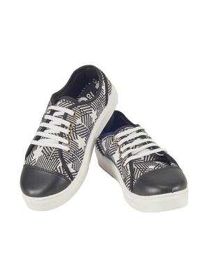 black lace-up sneakers - 15977729 - Standard Image - 3
