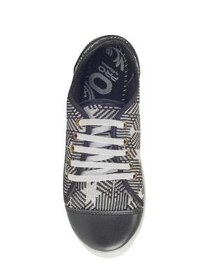 black lace-up sneakers - 15977729 - Standard Image - 4