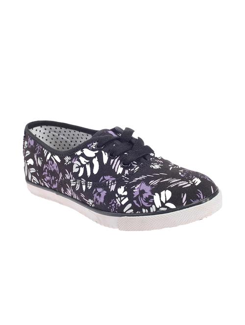 black lace-up sneakers - 15977733 - Standard Image - 1