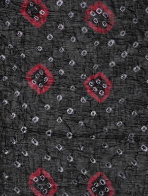 mirror work bandhani unstitched suit - 15978784 - Standard Image - 5