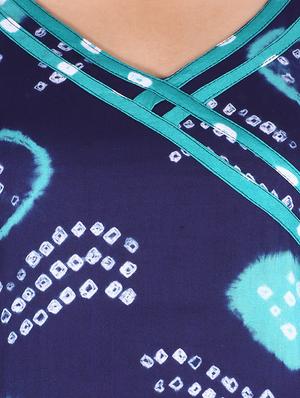 bandhani printed unstitched suit - 15978803 - Standard Image - 4