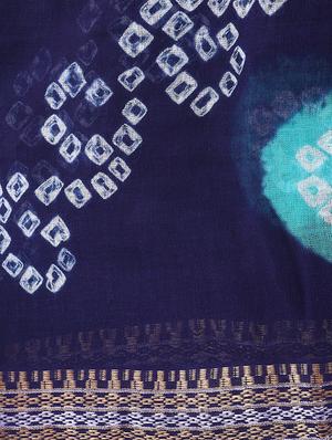 bandhani printed unstitched suit - 15978803 - Standard Image - 5