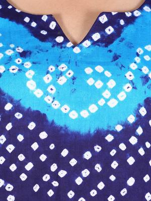 bandhani printed unstitched suit - 15978812 - Standard Image - 4