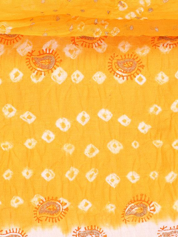 block printed unstitched suit - 15978824 - Zoom Image - 4