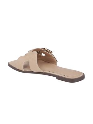 beige slip on sandals - 15979139 - Standard Image - 3