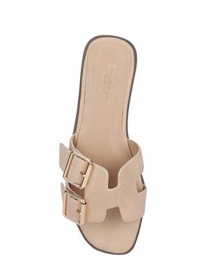 beige slip on sandals - 15979139 - Standard Image - 4