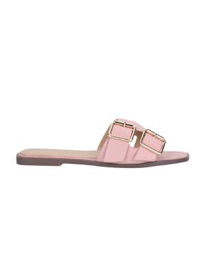pink slip on sandals - 15979140 - Standard Image - 2