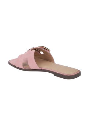 pink slip on sandals - 15979140 - Standard Image - 3