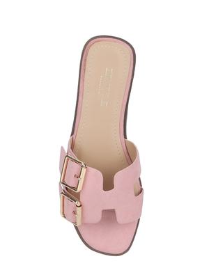 pink slip on sandals - 15979140 - Standard Image - 4