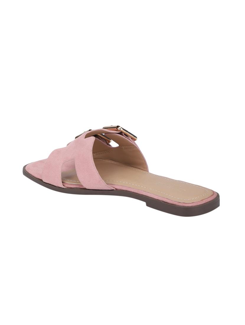 pink slip on sandals - 15979140 - Zoom Image - 3