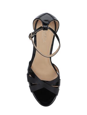 black ankle strap sandals - 15979146 - Standard Image - 4