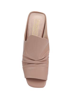 nude slip on sandals - 15979180 - Standard Image - 4