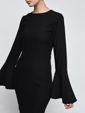 bell sleeved bodycon dress - 15979218 - Standard Image - 5