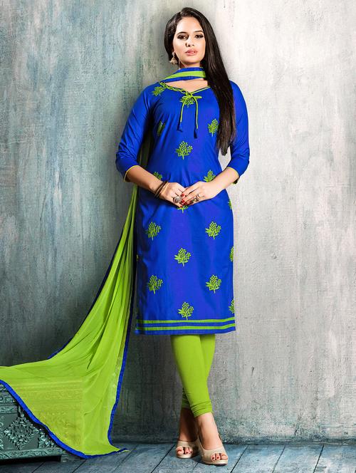 embroidered unstitched suit - 15979501 - Standard Image - 1