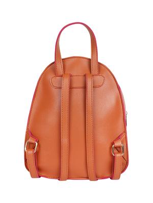 tan leatherette (pu) fashion backpack - 15979688 - Standard Image - 3