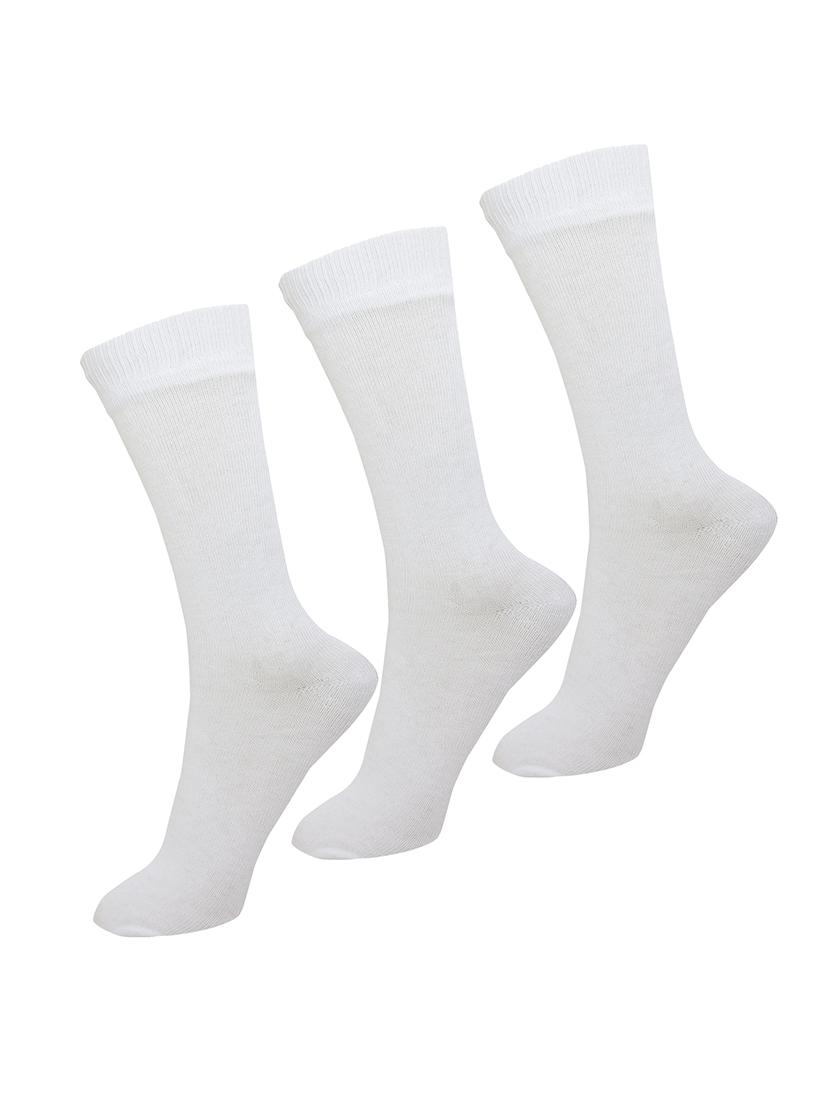 set of 3 white cotton sock - 15980112 - Zoom Image - 1