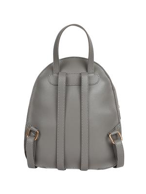 grey leatherette (pu) regular backpack - 15980500 - Standard Image - 3
