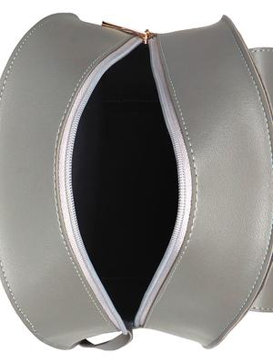 grey leatherette (pu) regular backpack - 15980500 - Standard Image - 4