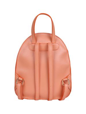 pink leatherette (pu) regular backpack - 15980538 - Standard Image - 3