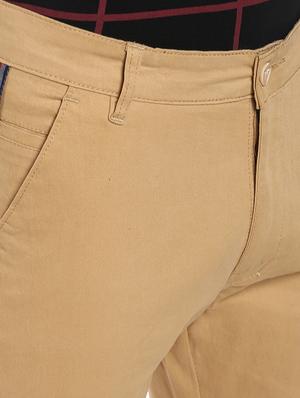 brown cotton chinos - 15981286 - Standard Image - 4