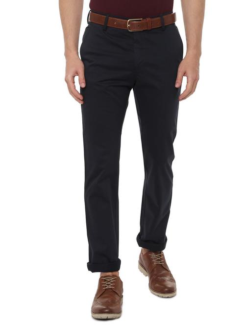 blue cotton chinos - 15981594 - Standard Image - 1