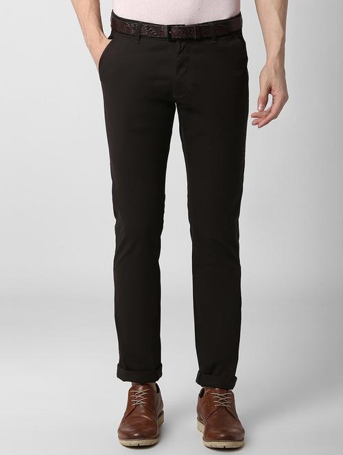 brown cotton chinos - 15981752 - Standard Image - 1