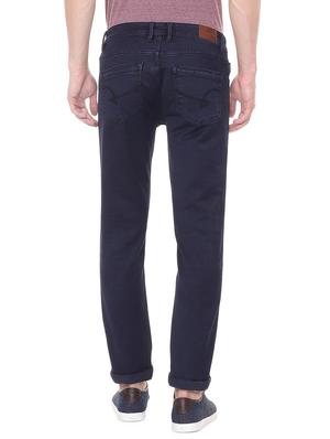 blue cotton plain jeans - 15981868 - Standard Image - 2