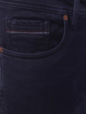 blue cotton plain jeans - 15981868 - Standard Image - 4