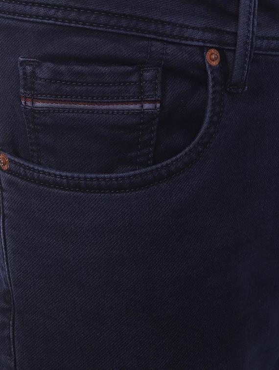 blue cotton plain jeans - 15981868 - Zoom Image - 4